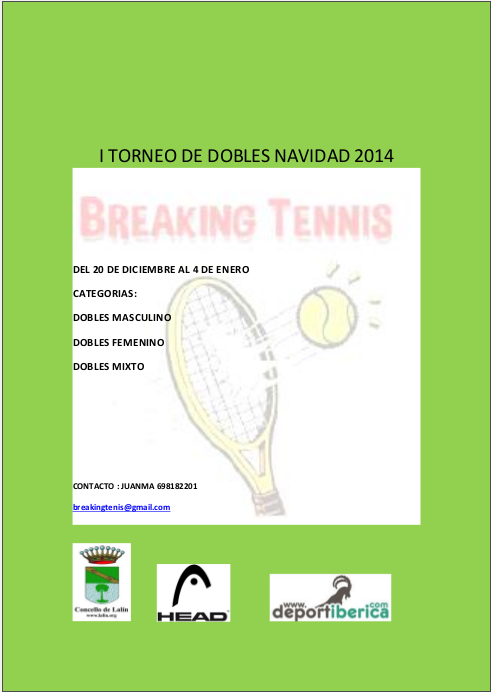 cartel torneo
